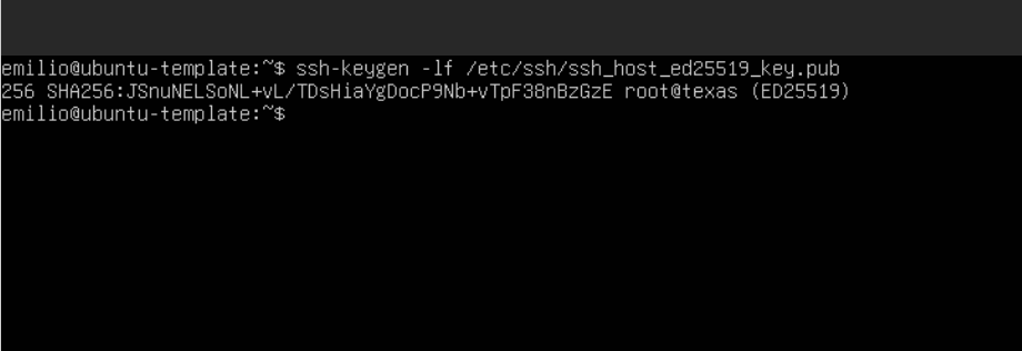 Clone SSH Host Key