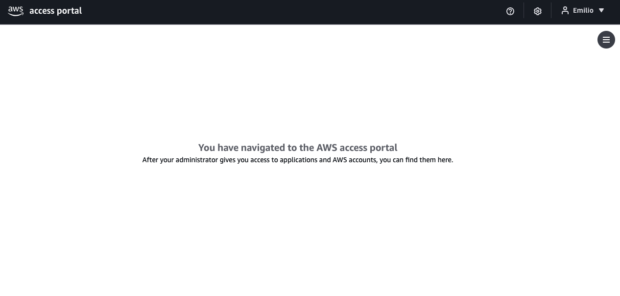 AWS Access Portal